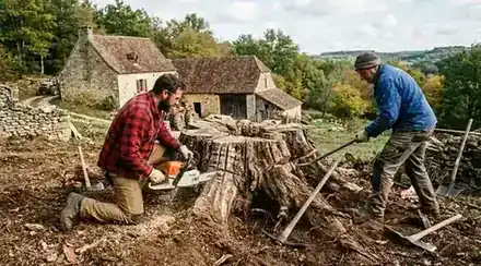 Dessouchage