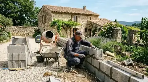 Maçonnerie bétonnière