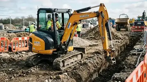 Kubota tranchée