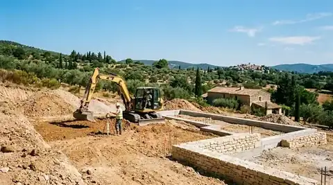 Fondations maison